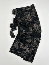 画像をギャラリービューアに読み込む, 椿模様大島【長丈シュッケニ】