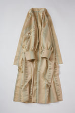 画像をギャラリービューアに読み込む, 斑点地紋に縦縞古典柄模様【四つ釦】