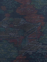 画像をギャラリービューアに読み込む, 御所車に草花模様織り出し大島紬【S】