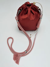 画像をギャラリービューアに読み込む, 弁柄色【ケニ巾着】