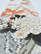 画像をギャラリービューアに読み込む, 細紗綾型に菊梅楓【サイドギャザーワンピース】