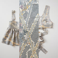 画像をギャラリービューアに読み込む, 霧地紋に鹿子・花模様