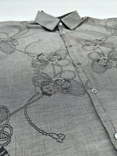 画像をギャラリービューアに読み込む, 新型・9マルキ花文箱模様大島紬【L】