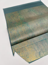 画像をギャラリービューアに読み込む, 薄緑×藤色霧模様引箔【ケニショ・小】