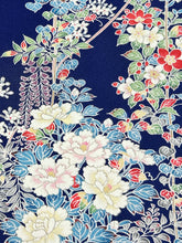 画像をギャラリービューアに読み込む, デジタル友禅草花尽くし模様【シュッケニ】