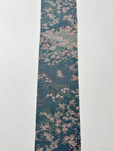 画像をギャラリービューアに読み込む, 流水に草花人物模様・紬【S】