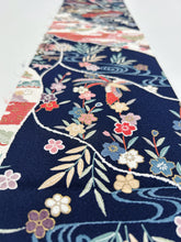 画像をギャラリービューアに読み込む, 家屋風景花鳥模様【ティアード】