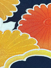 画像をギャラリービューアに読み込む, 地紋起こし雲取り菊模様【シュッケニ】