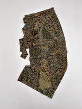 画像をギャラリービューアに読み込む, 水彩暈し風更紗唐草模様【長丈シュッケニ】