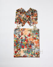 画像をギャラリービューアに読み込む, 風景吉祥花文量し染め模様【ギャザートート】①