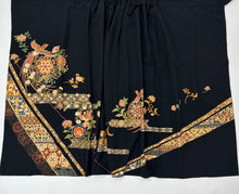 画像をギャラリービューアに読み込む, 正倉院更紗模様金彩縁【フォーマルシュッケニ】