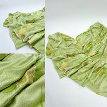 画像をギャラリービューアに読み込む, 菱地紋に花絵模様【ティアード】