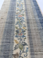 画像をギャラリービューアに読み込む, 縞の唐更紗織模様紬【ケニジャン】