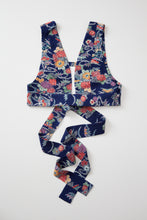 画像をギャラリービューアに読み込む, 型染流水に大花散らし模様