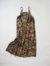 画像をギャラリービューアに読み込む, 膨れ織り草花風景模様 【サイドギャザーワンピース】