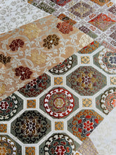 画像をギャラリービューアに読み込む, 蜀江華模様に花菱唐草花模様【あずま型 中】上物