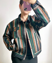 画像をギャラリービューアに読み込む, 縞模様薄手紬【ケニジャン】