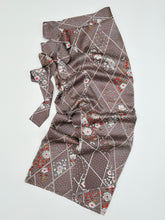 画像をギャラリービューアに読み込む, 籠目地紋に辻ヶ花模様【長丈シュッケニ・丈91㎝】