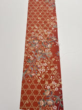 画像をギャラリービューアに読み込む, 橘に扇・籠目模様暈し染め【長丈シュッケニ・丈91㎝】