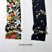 画像をギャラリービューアに読み込む, 小花地紋に花模様 【L】