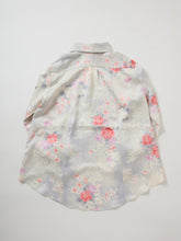画像をギャラリービューアに読み込む, 孔雀羽絵花模様【ブラウス】