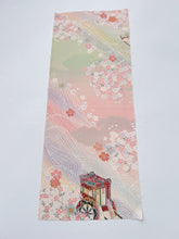 画像をギャラリービューアに読み込む, 御所車に流水流し多色暈染【四つ釦】