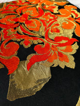 画像をギャラリービューアに読み込む, 破れ色紙に華模様【あずま型 中】特上