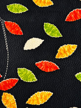 画像をギャラリービューアに読み込む, 鮫小紋地紋に葉・薔薇模様【六つ釦】