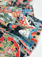 画像をギャラリービューアに読み込む, 短冊絵に花車古典模様【ティアード】