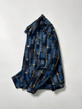 画像をギャラリービューアに読み込む, 絣暈し孔子に華模様紬【ケニジャン】