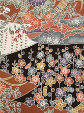画像をギャラリービューアに読み込む, 古典柄模様【サイドギャザーワンピース】