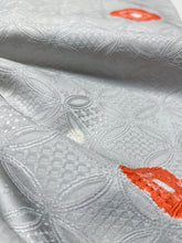 画像をギャラリービューアに読み込む, 七宝地紋に絞り絵【シュッケニ】