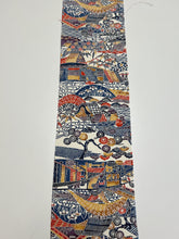 画像をギャラリービューアに読み込む, 型染風景花紋模様【L】