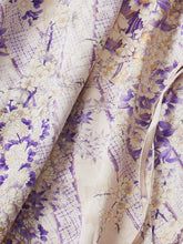 画像をギャラリービューアに読み込む, 大花尽くしの金彩縁模様【絹】