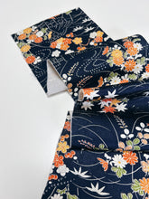 画像をギャラリービューアに読み込む, 萩楓草花模様【サイドギャザーワンピース】