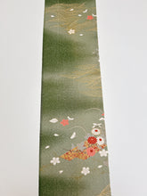 画像をギャラリービューアに読み込む, 菱地紋に変わり絵花模様【サイドギャザーワンピース】