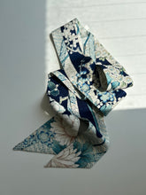 画像をギャラリービューアに読み込む, 流水地紋に大牡丹・組紐模様【特短】