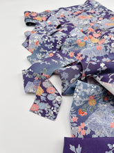 画像をギャラリービューアに読み込む, 縮緬地に四季の草花模様【長丈シュッケニ】