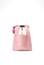 画像をギャラリービューアに読み込む, 薄錆青磁・桃暈し格子地織②【ケニショ・小】