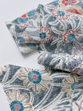 画像をギャラリービューアに読み込む, 膨れ織り花鳥模様【六つ釦】