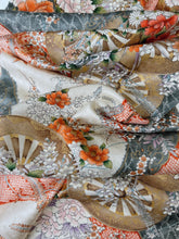 画像をギャラリービューアに読み込む, 【長】手描き源氏車花模様