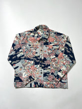 画像をギャラリービューアに読み込む, 牡丹に梅松雲鳥模様紬【ケニジャン】