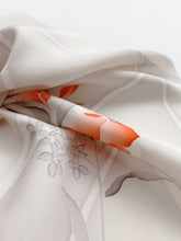 画像をギャラリービューアに読み込む, 水彩花模様