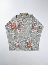 画像をギャラリービューアに読み込む, 紗綾型地紋にのり散らしに御所車模様【S】