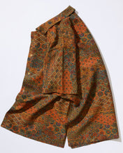 画像をギャラリービューアに読み込む, 雲取りい花更紗模様【S】