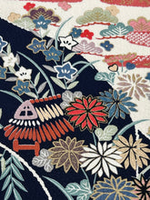 画像をギャラリービューアに読み込む, 家屋風景花鳥模様【ティアード】