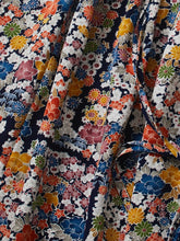 画像をギャラリービューアに読み込む, 花尽くし模様【絹】