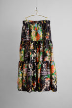 画像をギャラリービューアに読み込む, 四季の草花に花車模様【ティアード】