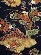 画像をギャラリービューアに読み込む, 雪輪に古典柄模様・縮緬