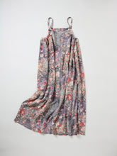 画像をギャラリービューアに読み込む, 縮緬・御所車草花模様【サイドギャザーワンピース】